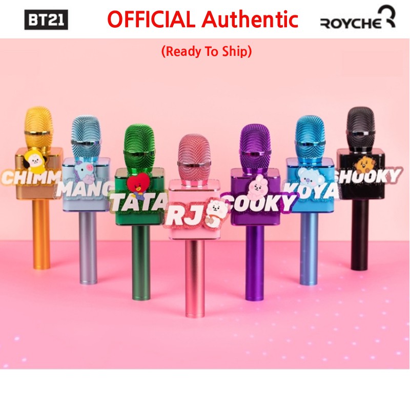 Bts Bt Official Baby Bluetooth Microphone Wireless Mic Speaker