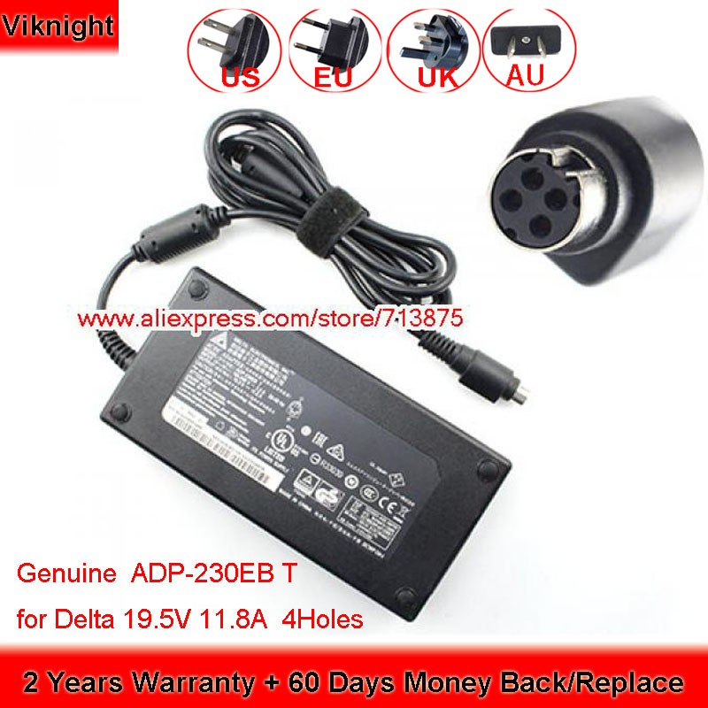 Genuine Delta Adp Eb T W V A Laptop Charger For Clevo