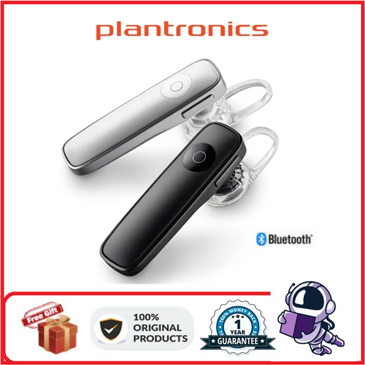 Plantronics M Headset Stereo Wireless Bluetooth Mini Universal