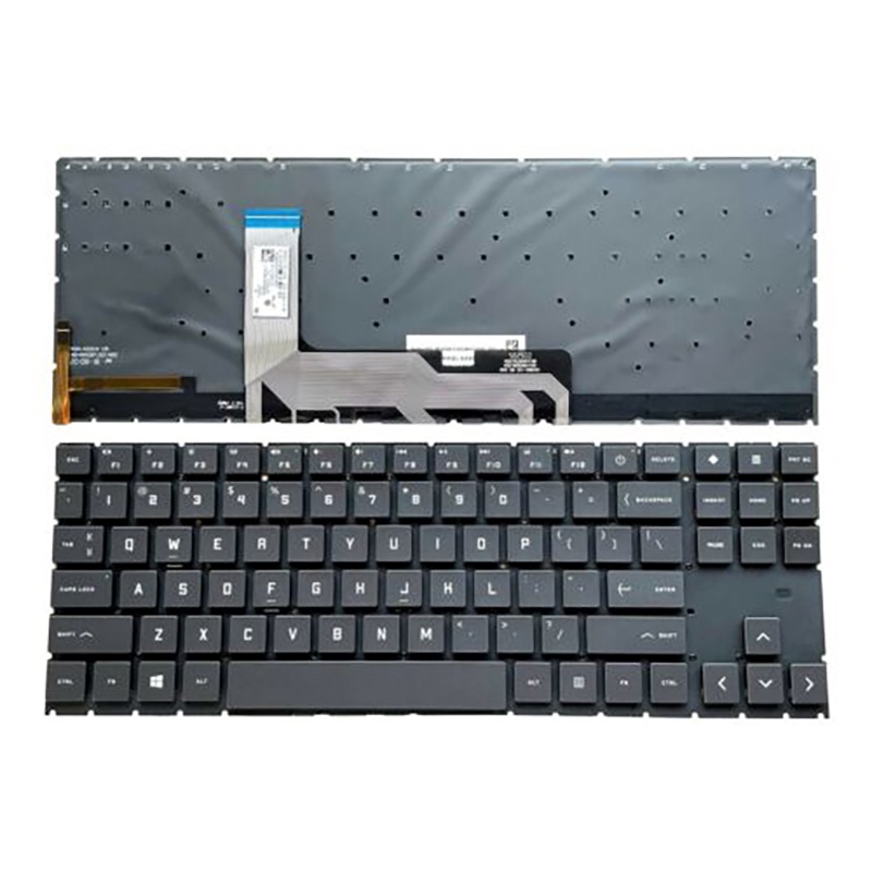 Backlit Us English Keyboard For Hp Omen Ek En En Dx Dx