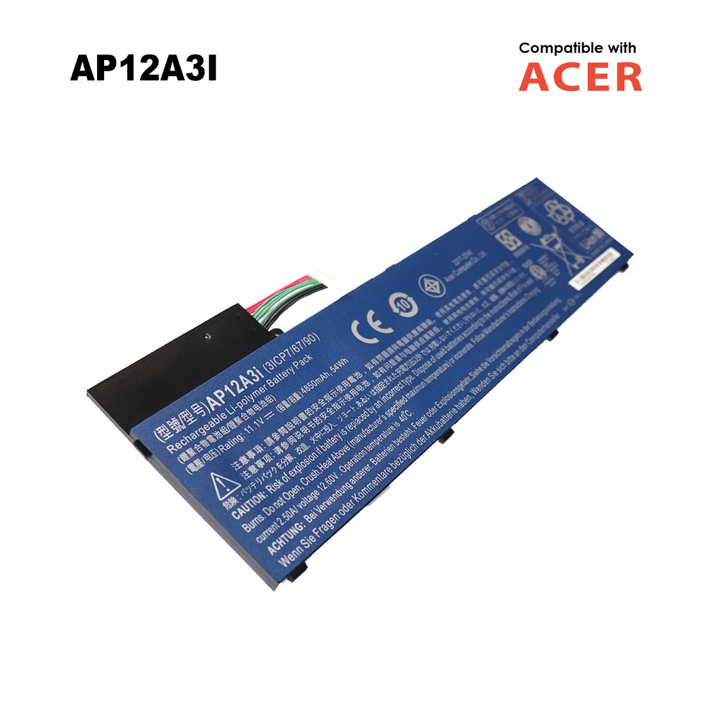 Lpo Brand Laptop Battery Acer Ap A I Compatible With Acer Travel Mate