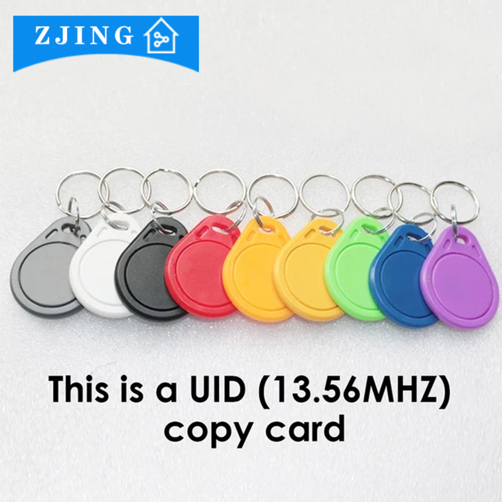 Pcs Lot Uid Mhz Ic Clone Card Changeable Smart Keyfobs Key Tags