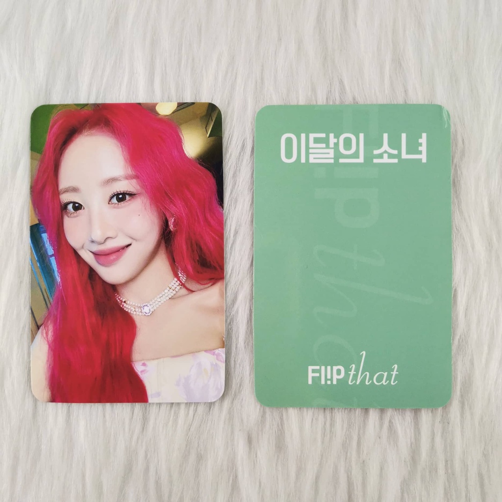 Loona Flip That Pob Official Photocard Ktown U Mokket Synnara Soundwave