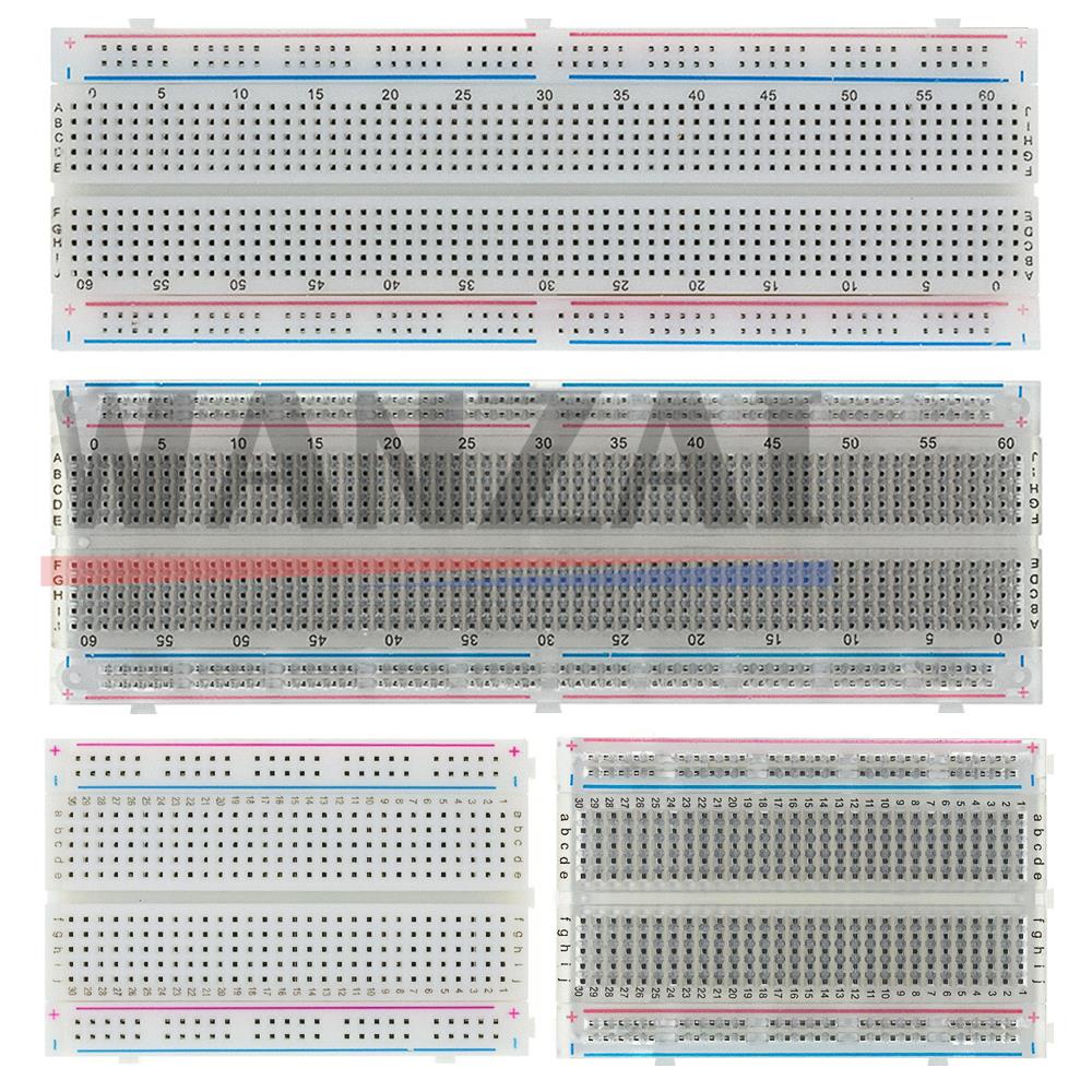 400 Points Breadboard 830 Points Breadboard MB 102 Solderless PCB Test