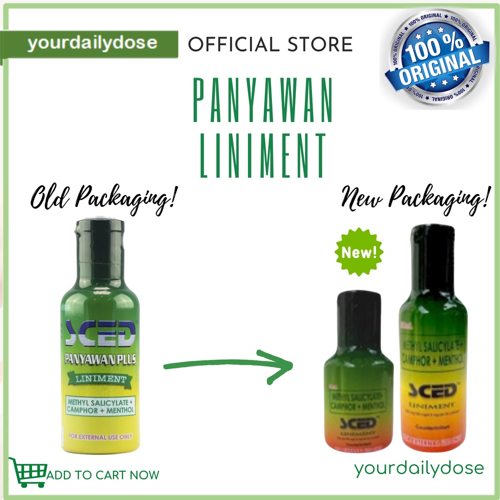 Panyawan Liniment Herbal Fast Relief Of Minor Muscle Aches And Pains