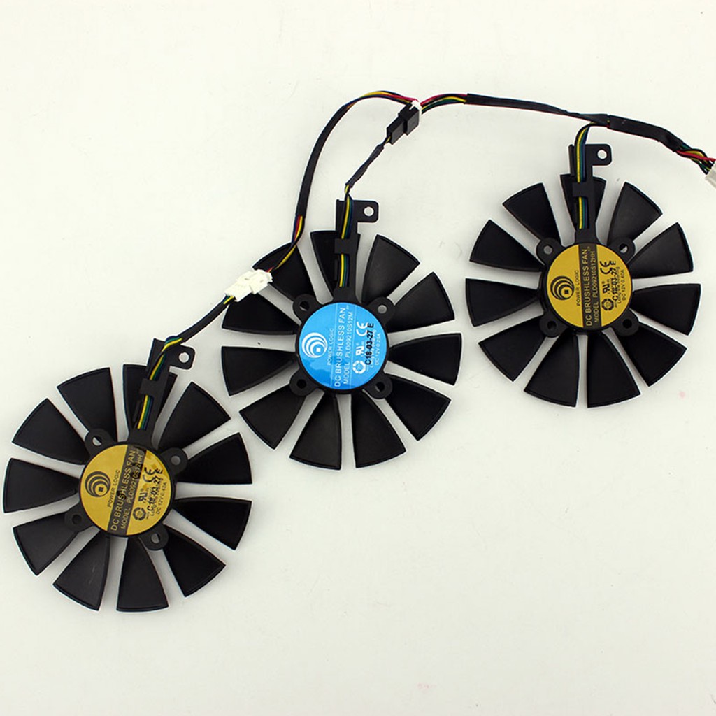 Replacement Graphics Fan PLD09210S12M PLD09210S12HH Cooling Fan GPU VGA