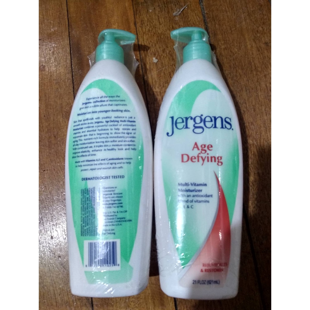 Cod Buy One Take One Jergens Age Defying Multi Vitamin Lotion 621ml