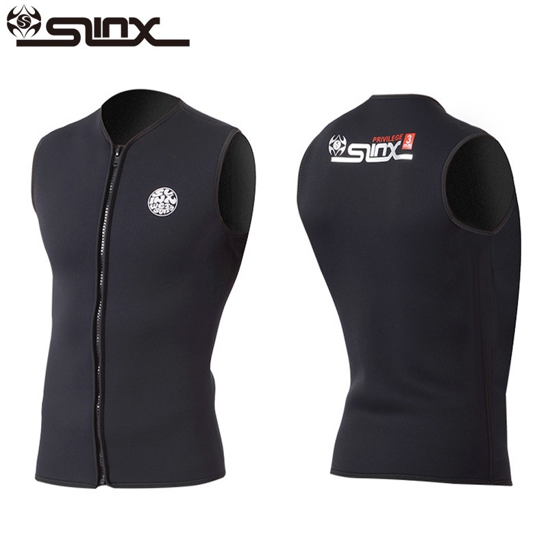 Slinx 3mm Neoprene Wetsuit Vest Mens For Kitesurfing Suit Diving