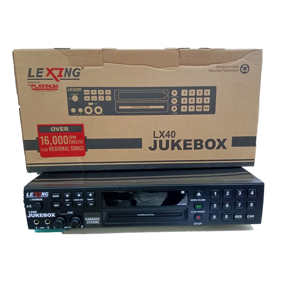 Lexing Lx Karaoke Player Powered By Platinum Shopee Philippines