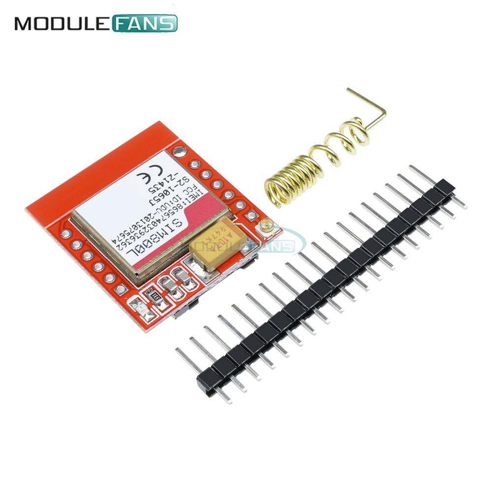 Smallest SIM800L GPRS GPS GSM Module Micro SIM Card Core Board Quad