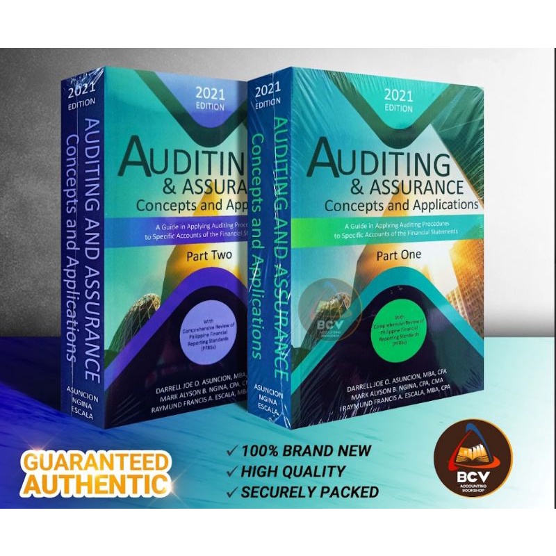 AUTHENTIC Auditing Assurance Concepts And App 2021 Ed By