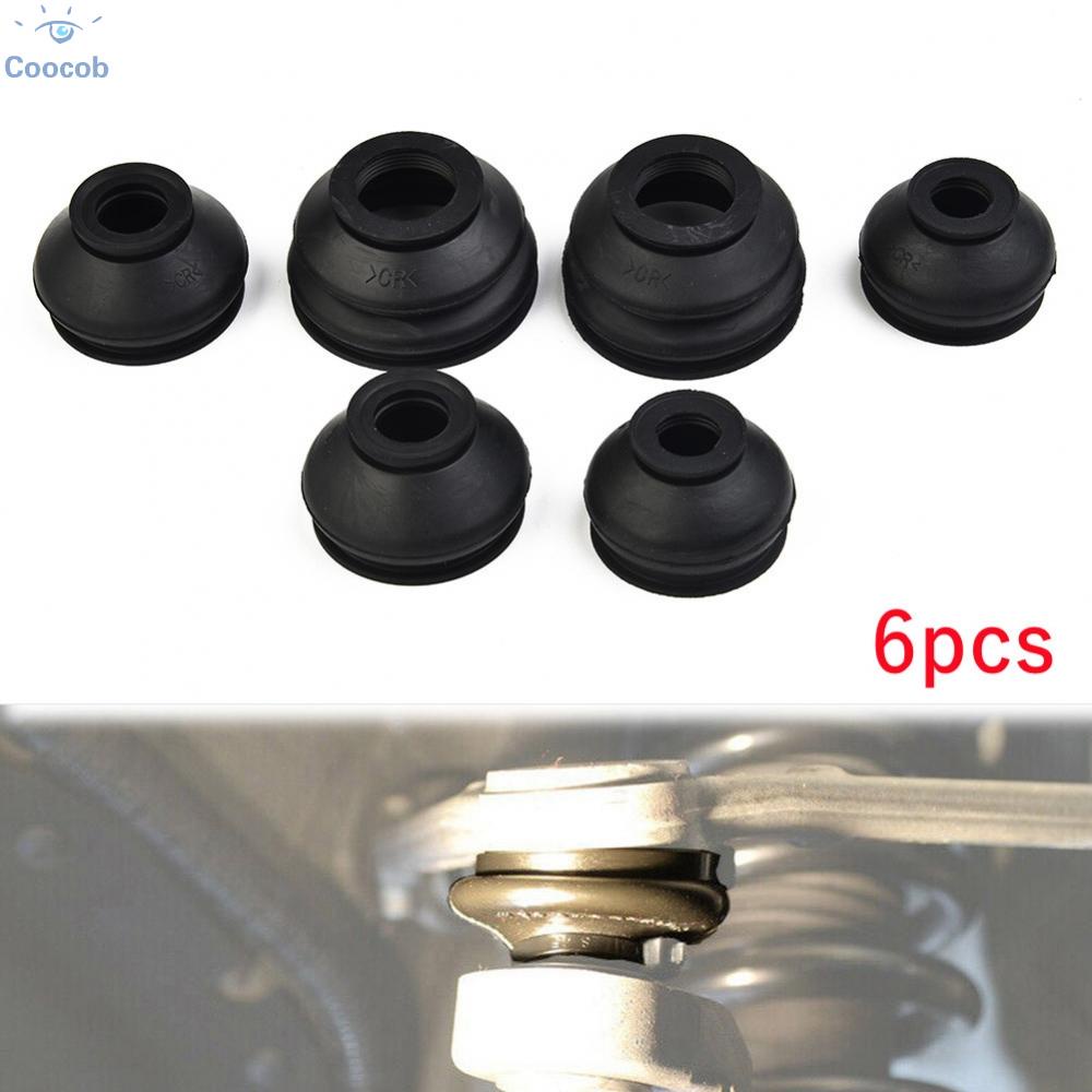 Universal Rubber Tie Rod End Ball Joint Dust Boots Dust Cover Boot Set