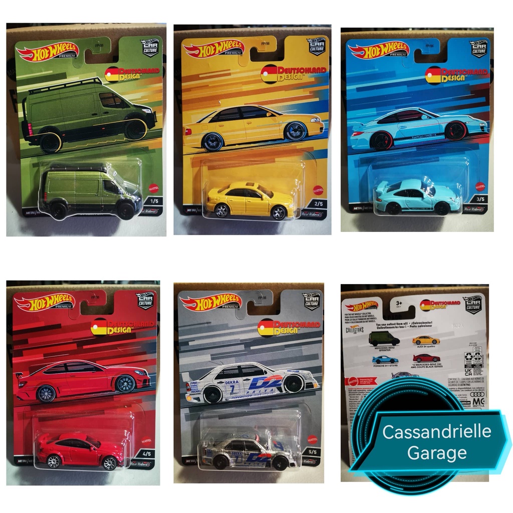 YOU PICK 2022 Hot Wheels Car Culture Deutschland Design Mercedes