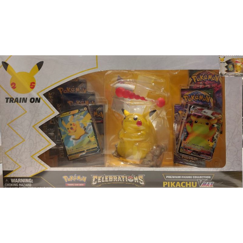 Pokemon Tcg Celebrations Pikachu Vmax Premium Figure Collection