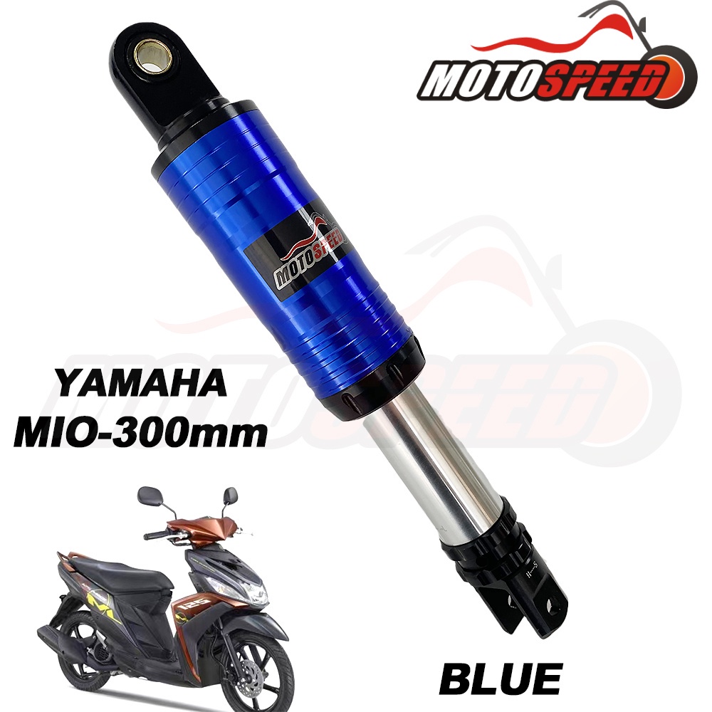 1Pc Rear Mono Shock For Click Beat FI Mio Scoopy And Skydrive 300mm