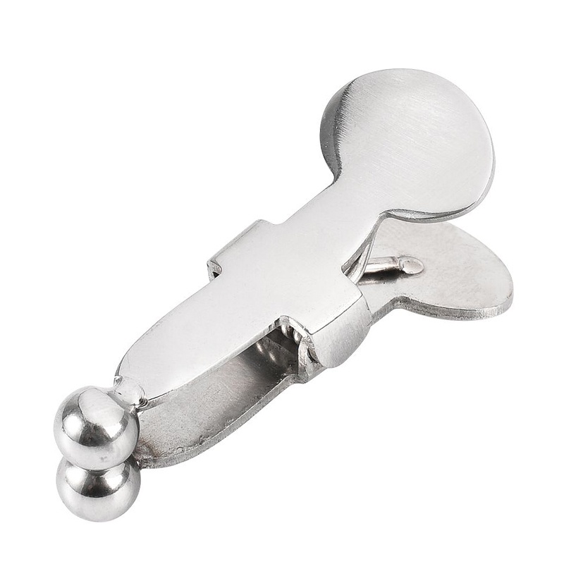 Female Stainless Steel Nipple Clamp Torture Slave Stimulator Metal