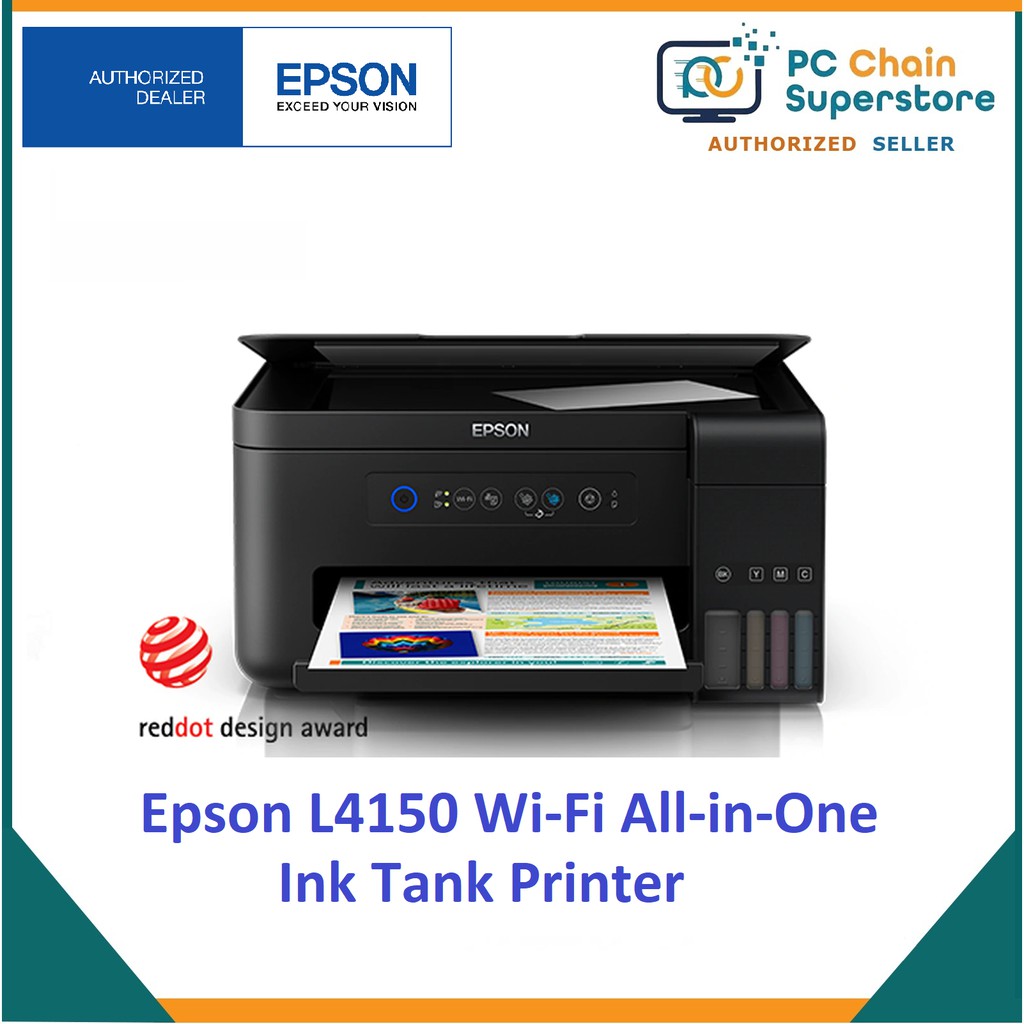 Epson L4150 Wi Fi All In One Ink Tank Printer With Set Of Inks