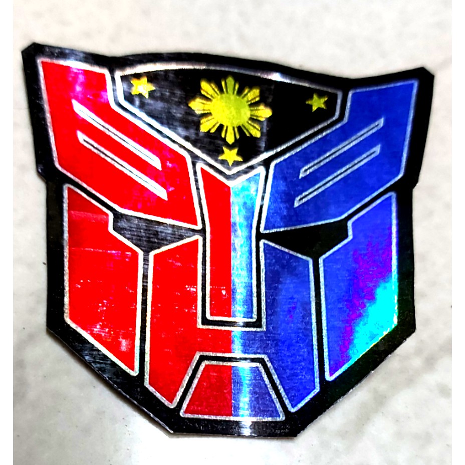 Transformer Ph Hologram Sticker Shopee Philippines