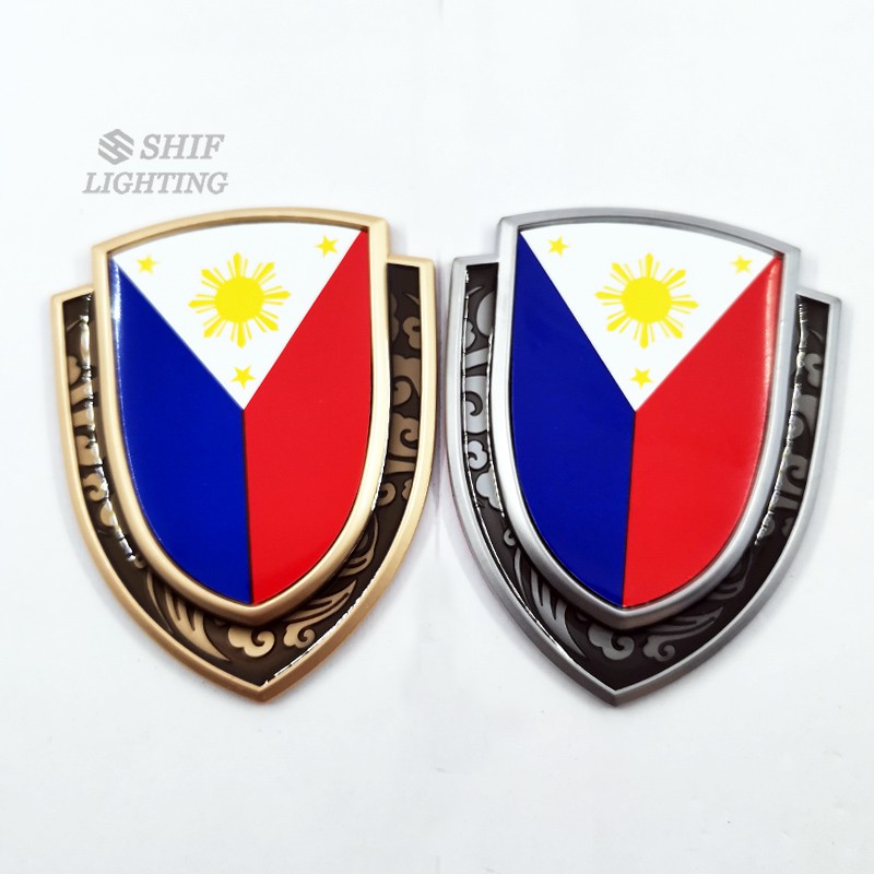 1 X Metal Coat Of Arms Of Philippines PILIPINAS Patriotic Medal