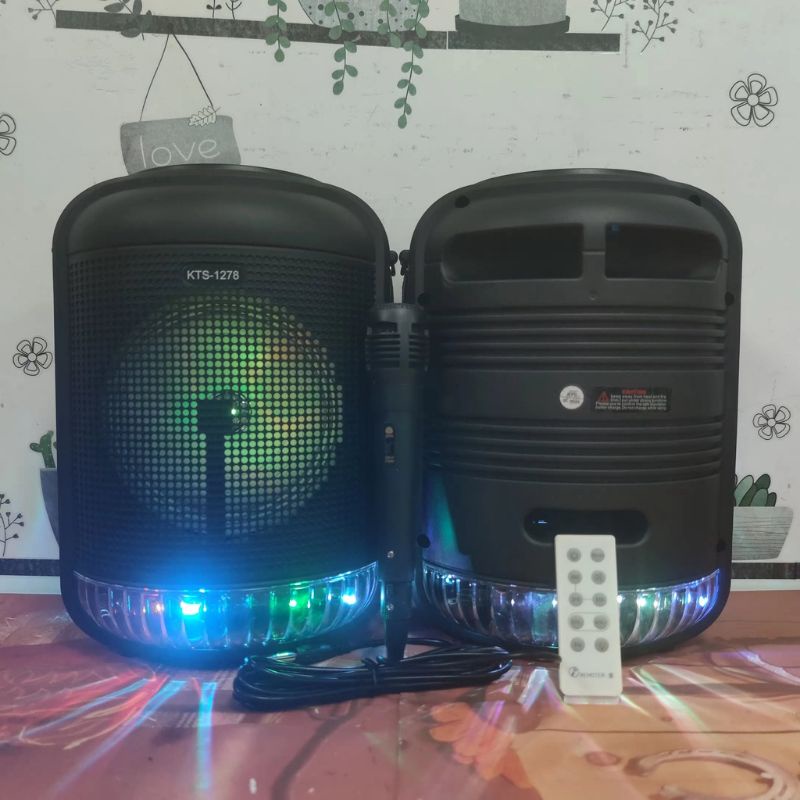 Eph Karaoke Bluetooth Speaker Kts Free Microphone Support