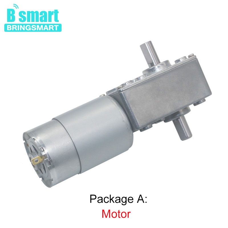 Bringsmart Worm Motor A Sw S V Dc Gear Motor V High Torque Kg