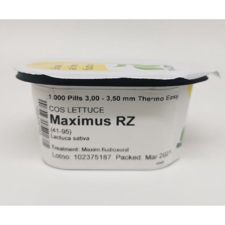 Lettuce Maximus Rz Thermo Pill Pills Pelletted By Rijk Zwaan