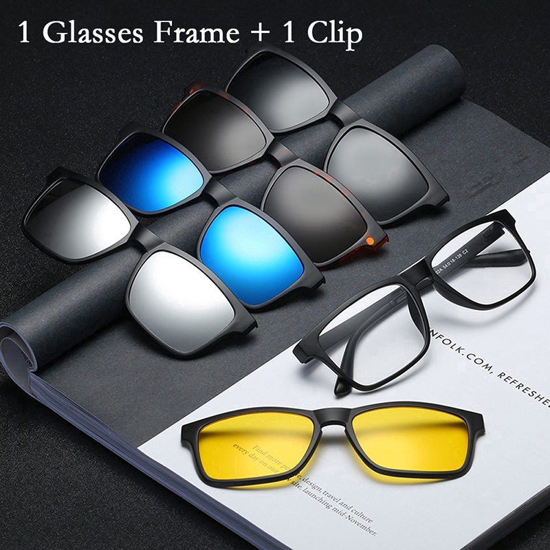 In Custom Men Women Polarized Optical Magnetic Sunglasses Clip