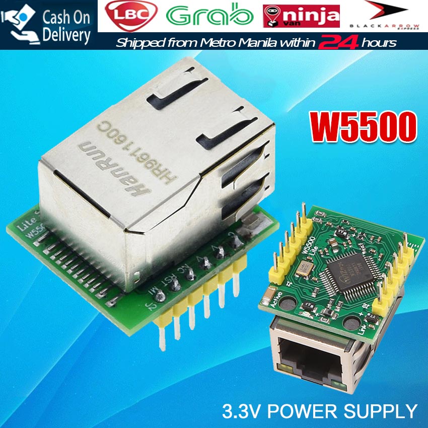 USR ES1 W5500 SPI To LAN Ethernet Network Module TCP IP 51 STM32