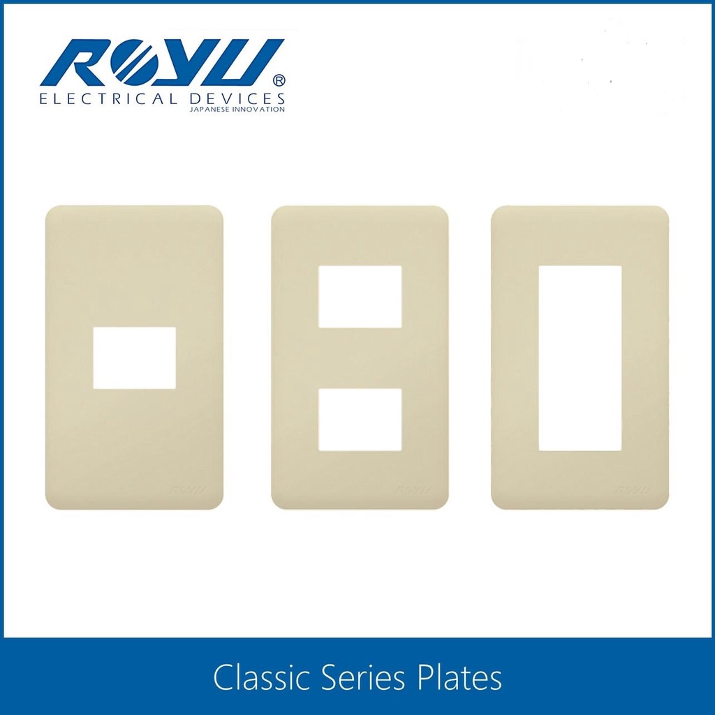 Royu Classic Series Gang Plate Shopee Philippines