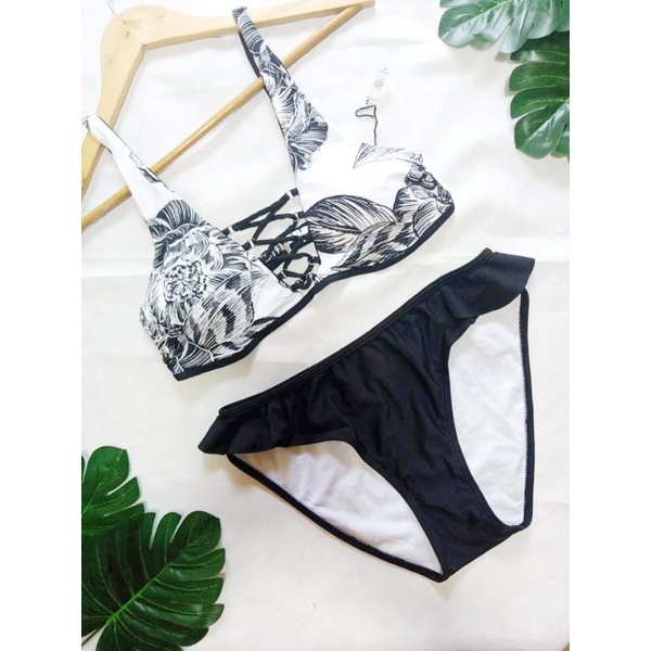 Two Piece Swimsuit Bikini Medium Shopee Philippines