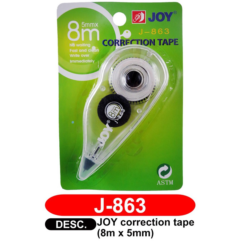 Joy Correction Tape J Meters Shopee Philippines