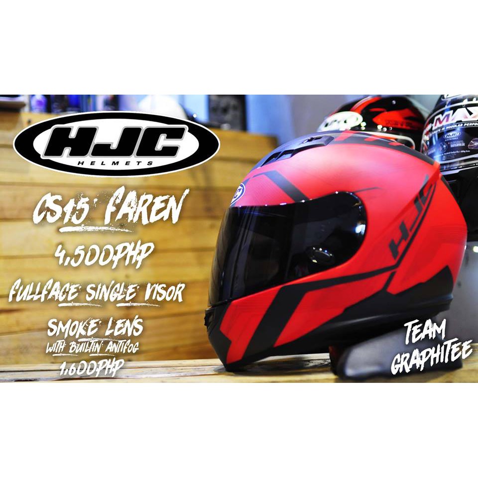 HJC HELMET CS 15 FAREN Shopee Philippines