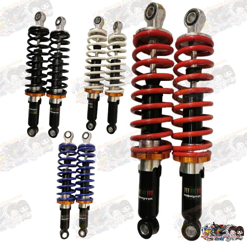 LJ Motorcycle 310mm Rear Shock Xrm Wave Smash Raider J 110 310mm