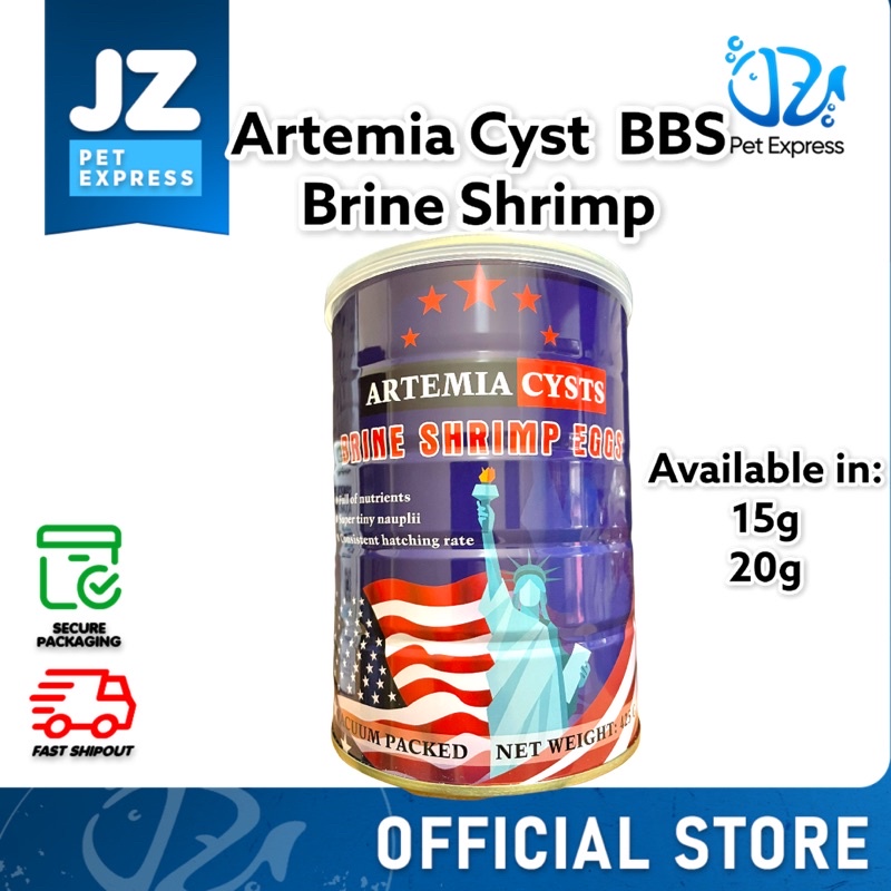 Artemia Cyst Bbs Brine Shrimp Eggs G And G Shopee Philippines