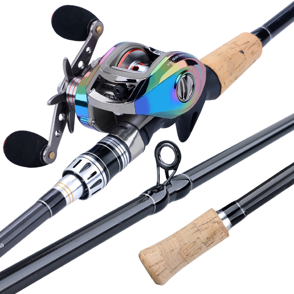 Sougayilang M M Section Fishing Rod Baitcasting Fishing Reel