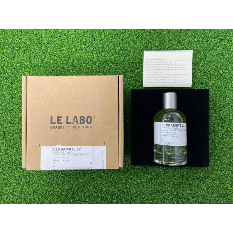 Cod Us Tester Le Labo Grasse New York Bergamotte 22 With Paper Bag