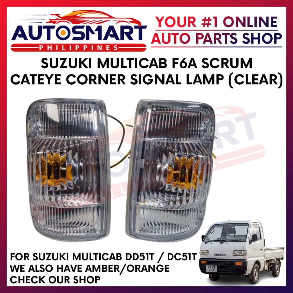 Suzuki Multicab F A Scrum Cateye White Clear Corner Signal Light Dd T