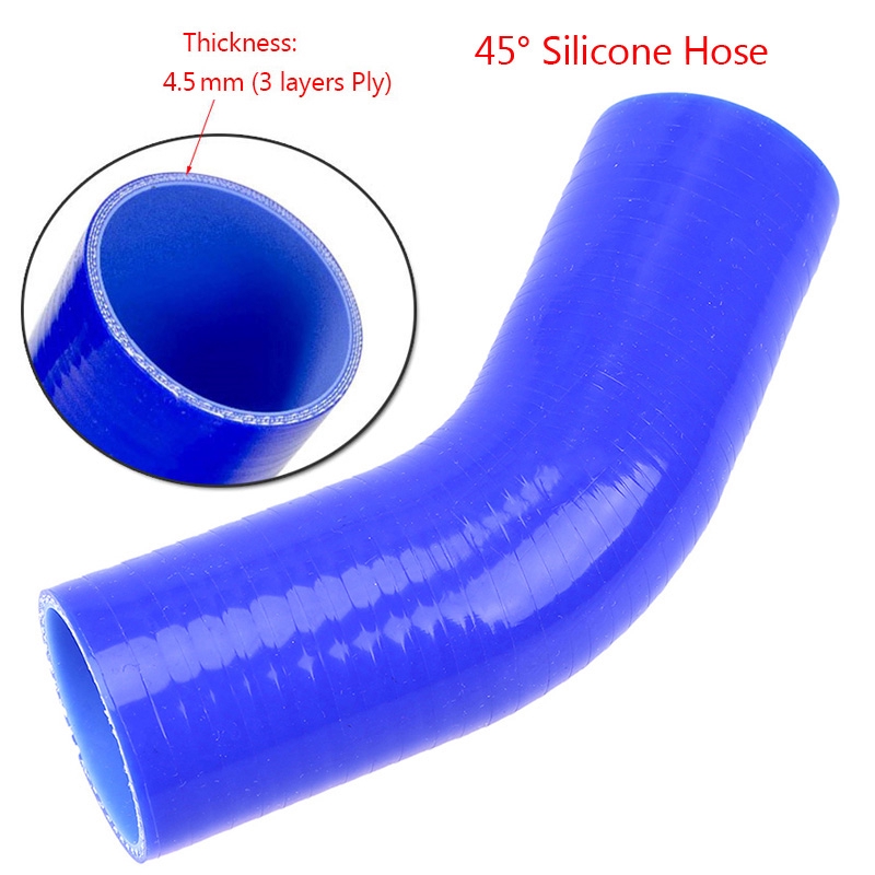 SACO 45 Degree Silicone Hose Reducer Joiner Coupling Intercooler