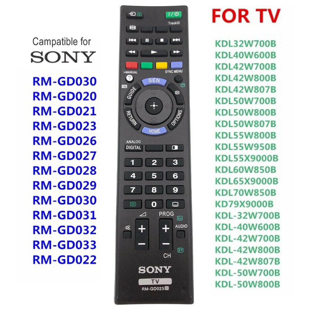 Universal SONY RM GD030 RM GD023 RM ED047 Smart Tv Remote Control RM