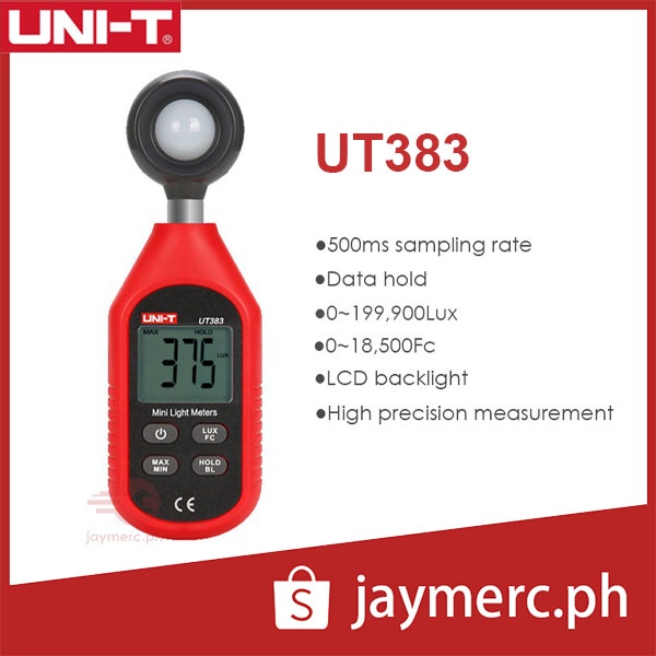 Uni T Ut Light Meter Digital Luxmeter Light Meter Lux Fc Meters