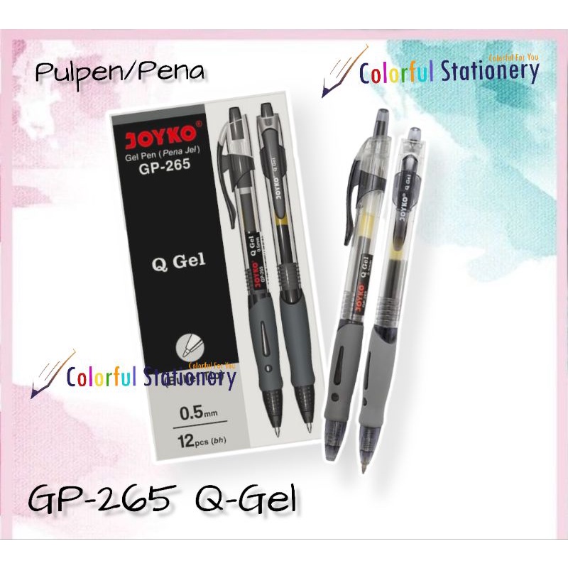 Joyko Q GEL GP 265 Gell Pens Ballpoint Pens Pcs Shopee Philippines