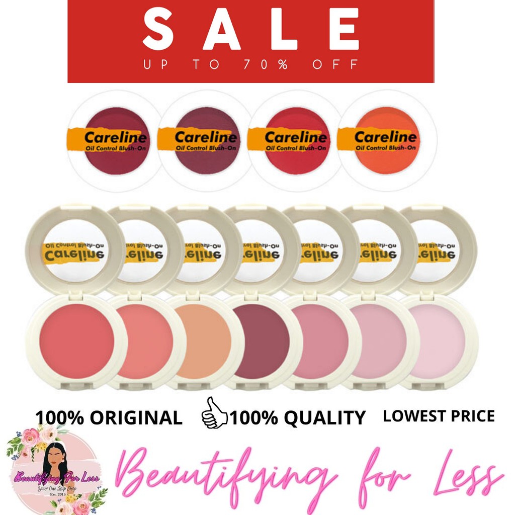 Careline Oil Control Blush Shopee Philippines