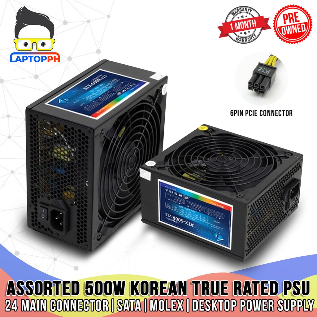 Assorted Watts And Watts Korean True Rated Desktop Power Supply