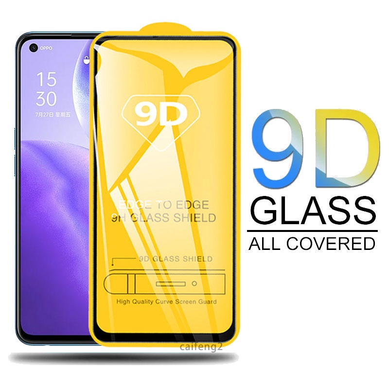 D Full Cover Tempered Glass Oppo Reno F T Z Z Z Pro