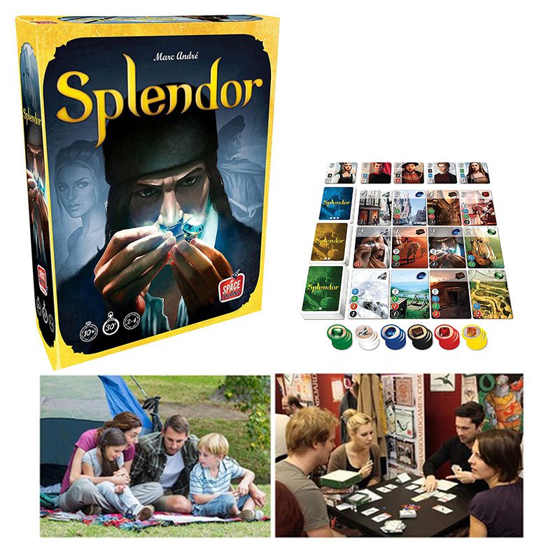 Splendor Board Game Full English Version Box Interaction Cards For Home