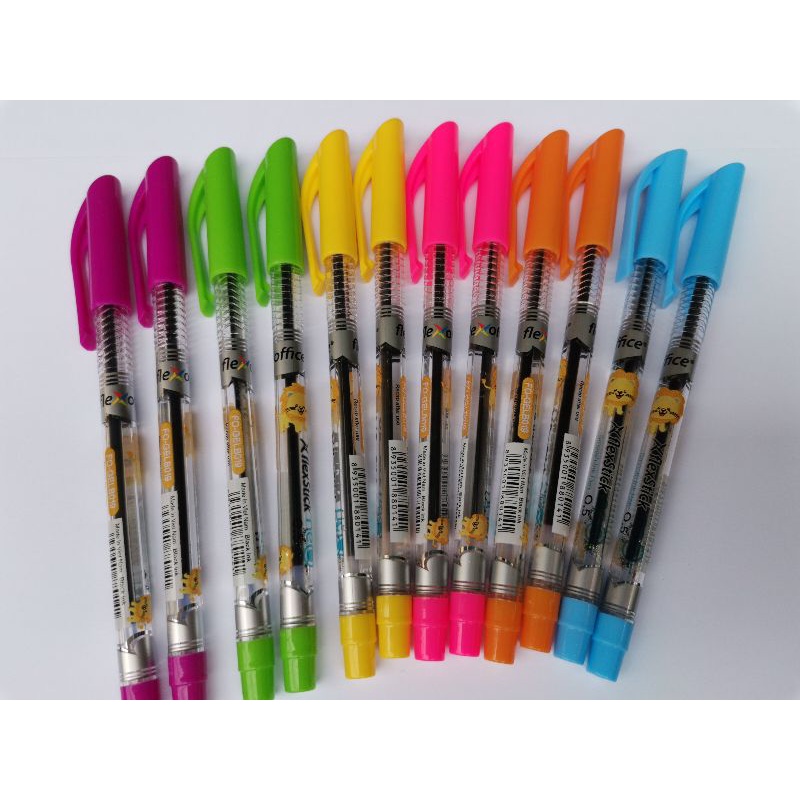 Flexstick Neo Ballpen Black Ink 12pcs Box Shopee Philippines