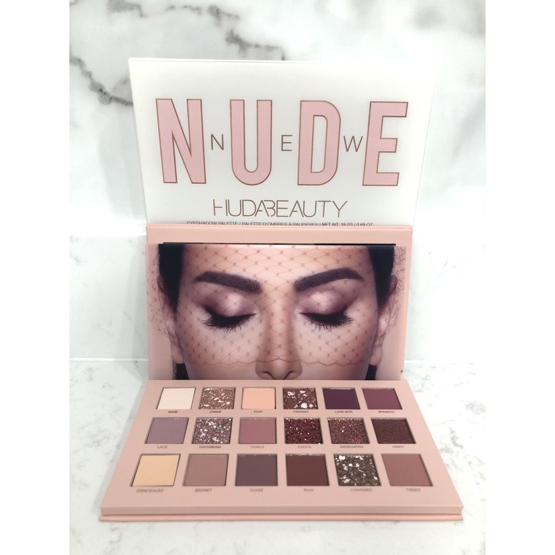 Authentic Thai Label Huda Beauty The New Nude Eyeshadow Palette