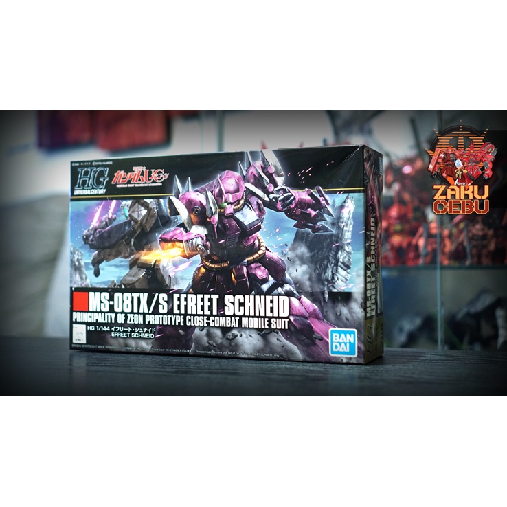 Bandai Hg Hguc Ms Tx S Efreet Schneid Gunpla Shopee