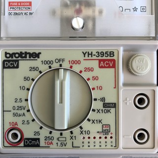 Brother Analog Tester Yh B Analog Multimeter Compact Size Tester