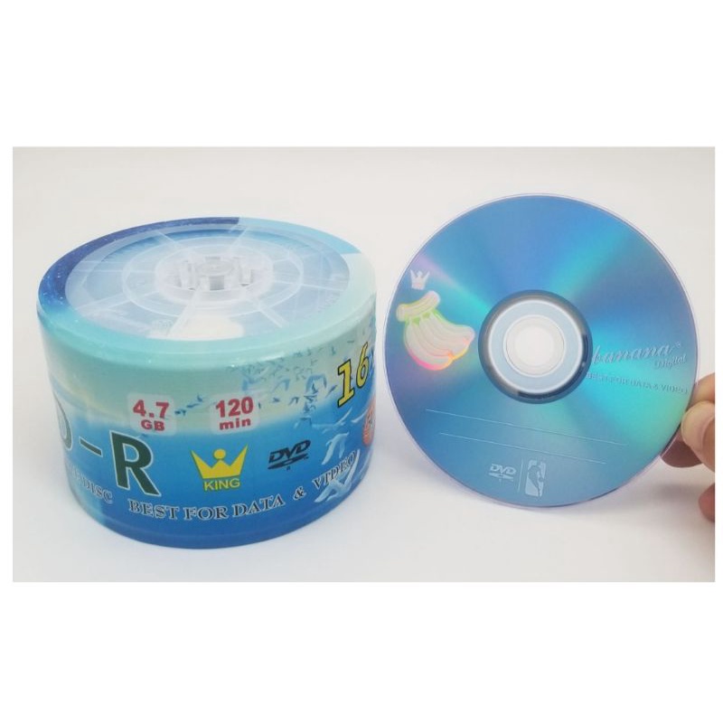 Banana Dvd R Blank Disc Recordable X Gb Min Pieces Shopee